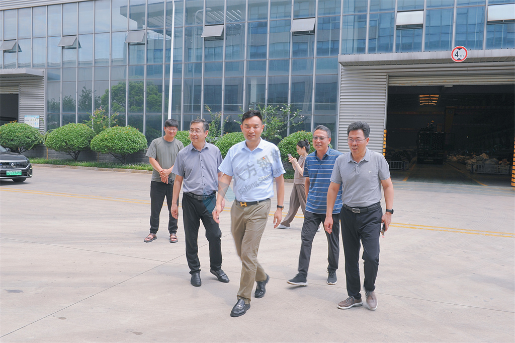 The Xuzhou Municipal Federation of Trade Unions and its Delegation Visited the BAFANG Steel Structure Summer Health and Safety Seminar